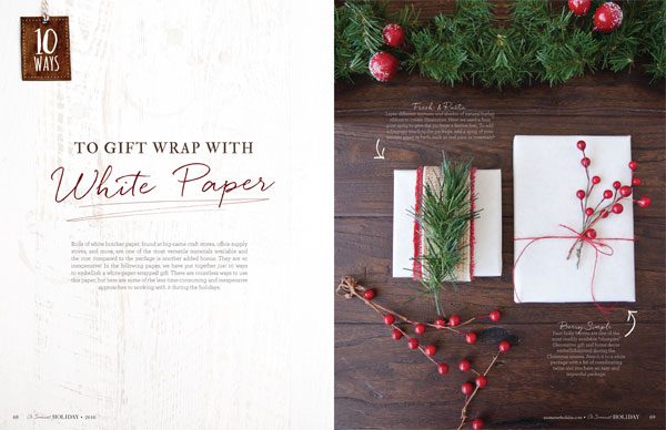 Simple Gift Wrapping