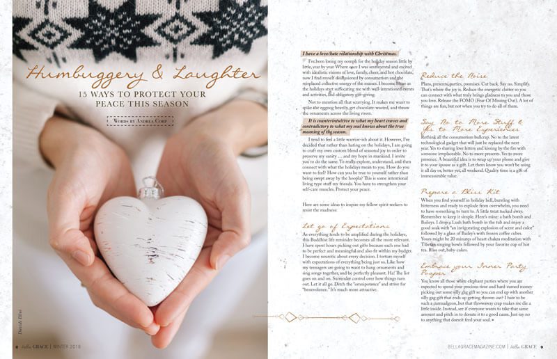 Humbuggery & Laughter - 15 Ways to Protect Your Peace This Season