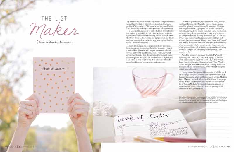 A Moment With: Bella Grace Issue 15 + Win a Free Issue