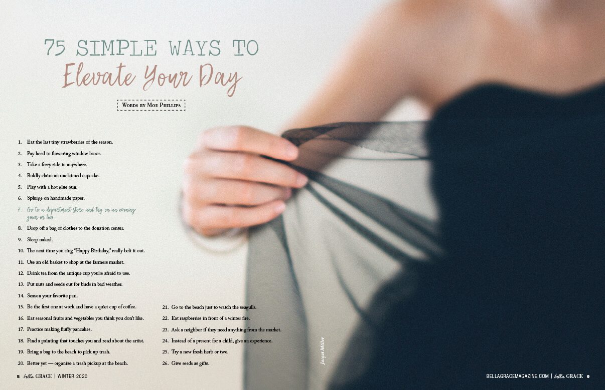 A Moment with Bella Grace Issue 22 + Win a Free Issue