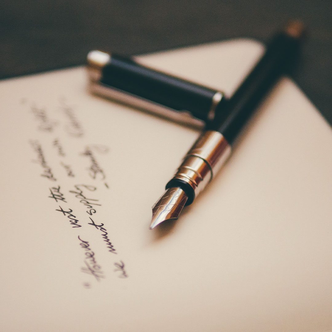 The Beauty of Handwritten Letters